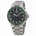 Oris Divers Automatic Grey Dial Stainless Steel Men's Watch 743-7673-4157MB