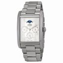 Oris Rectangular Complication Automatic Silver Dial Stainless Steel Men's Watch 582-7694-4061MB