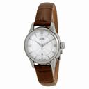 Oris Silver Dial Brown Leather Ladies Watch 561-7687-4071LS