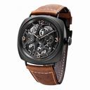 Panerai Radiomir Tourbillon GMT Ceramica Skeleton Dial Manual Wind Men's Watch PAM00350