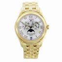Patek Philippe Annual Calendar Moonphase White Dial Gold Stainless Steel Automatic Unisex Watch 5036-1J