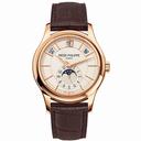Patek Philippe Annual Calendar Opaline White Dial Men's Watch 5205R-001