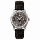 Patek Philippe Annual Calender Moonphase Black Dial Black Leather Automatic Men's Watch 5056P