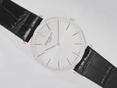 Patek Philippe Calatrava 2599 Mens Stainless Steel Bezel Quartz Watch