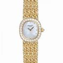 Patek Philippe Golden Ellipse White Mother of Pearl Dial Ladies Watch 4931-2J