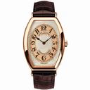 Patek Philippe Gondolo Silver Brown Dial 18kt Rose Gold Brown Leather Men's Watch 5098R