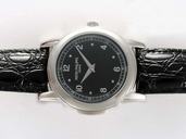 Patek Philippe Grand Complications 5016P Black Cow Leather Strap Round Mens Watch