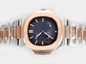 Patek Philippe Nautilus 5712/1A Blue Dial 42x38mm Manual Winding Watch