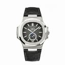 Patek Philippe Nautilus Automatic GMT Moonphase Black Dial Stainless Steel Men's Watch 5726A-001