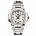 Patek Philippe Nautilus Silver Dial Stainless Steel Men's Mechanical Watch 5726-1A-010