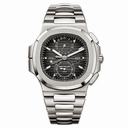 Patek Philippe Nautilus Travel Time Chronograph Stainless Steel Automatic Men's Watch 5990-1A-001