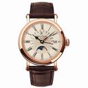 Patek Philippe Perpetual Calendar 18kt Rose Gold Brown Leather Men's Watch 5159R-001