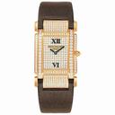 Patek Philippe Twenty-4  18kt Rose Gold Diamond Dial Satin Strap Ladies Watch 4910R