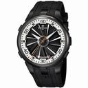 Perrelet Turbine XL Black and White Dial Automatic Men's Watch A1051-4