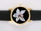 Piaget Altiplano G0A32076 Womens Black Ostrich Leather Strap 33mm Watch