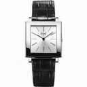 Piaget Altiplano Mechanical Silver Dial Black Leather Ladies Watch G0A32064