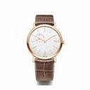 Piaget Altiplano White Dial 18kt Rose Gold Men's Watch G0A39105