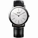 Piaget Altiplano White Dial White Gold Black Alligator Leather Men's Watch G0A29112