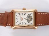 Piaget Emperador Coussin Tourbillon 11483 Automatic Mens Rectangle Watch