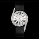 Piaget Limelight Gala Silver Diamond Dial Satin Ladies Watch GOA38160