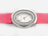 Piaget Limelight Oval-shaped G0A31059 Red Ostrich Leather Strap Oval Womens Watch