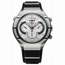 Piaget Polo FortyFive Automatic Silver Dial Black Rubber Men's Watch G0A34001