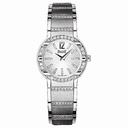 Piaget Polo Silver Dial White Gold Diamond Ladies Watch G0A33233