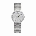Piaget Traditional Diamond Pave Sapphire Dial 18K White Gold Ladies Watch GOA37043