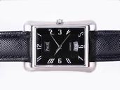 Piaget Upstream Upstream 2824 Mens Stainless Steel Case Rectangle Watch