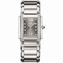 Patek Philippe Twenty-4 Diamond Grey Dial Steel Ladies Watch 4910/10A/010