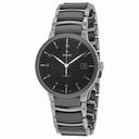 Rado Centrix Automatic Black Dial Two-Tone Ceramic Men's Watch R30941162