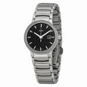 Rado Centrix Black Dial Stainless Steel Unisex Watch R30928153