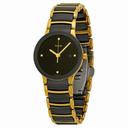 Rado Centrix Jubile Black Dial  Two Tone Ceramic Watch R30930712