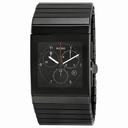 Rado Ceramica Chronograph Black Dial Black Ceramic Men's Watch R21715162