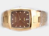 Rado Classic Jubile R20 282 712 Mens 36x33mm Rose Gold Tungsten Steel Strap Watch