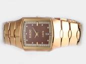 Rado Classic Jubile R20 282 712 Rose Gold Tungsten Steel Strap 40x28.5mm Mens Watch