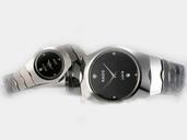 Rado Classic Jubile R27653752 Man:37x41mm / Lady:24x29mm Silver Tungsten Steel Strap Midsize Watch