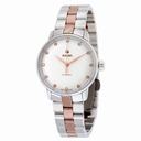 Rado Coupole Classic Automatic Silver Dial Two-tone Ladies Watch R22862742