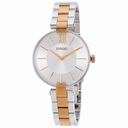 Rado Coupole Silver Dial Two Tone Steel Ladies Watch  R22850103