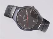 Rado DiaStar 115.0653.3 Ceramic Bezel Ceramic Case Black Dial Watch