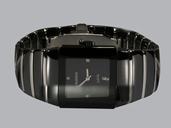Rado DiaStar 152.0332.3 Ceramic Bezel Black Dial Quartz Watch