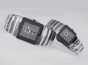 Rado DiaStar 25517 Quartz Black Dial Man:31x27mm / 21x18mm Watch
