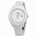 Rado Hyperchrome Automatic White Ceramic Ladies Watch R32258012