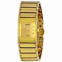 Rado Integral Gold Diamond Dial Ladies Watch R20783732