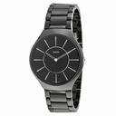 Rado Thinline Black Dial Ceramic Men's Watch R27741162