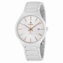 Rado True Automatic White Dial White Ceramic Unisex Watch R27058112