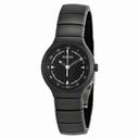 Rado True Jubile Black Dial Black Ceramic Ladies Watch R27678162