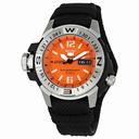 Seiko Automatic Mile Marker Orange Dial Men's Watch SKZ227