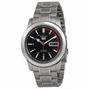 Seiko 5 Automatic Black Dial Men's Watch SNKK31