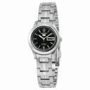 Seiko 5 Automatic Black Dial Stainless Steel Ladies Watch SYMD99